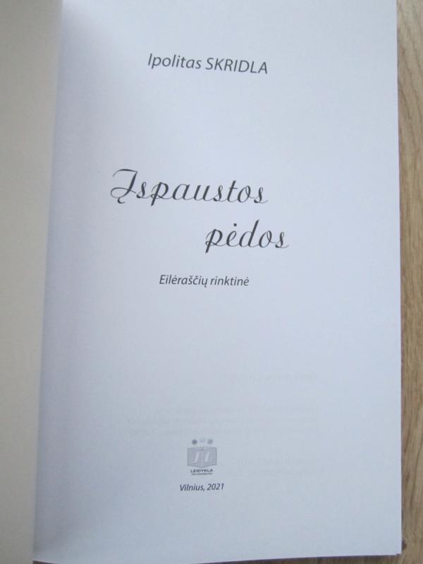 Įspaustos pėdos - Ipolitas Skridla, knyga 3