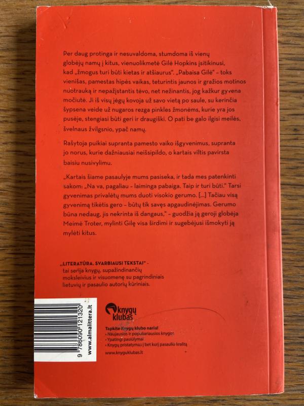 Smarkuolė Gilė Hopkins - Paterson Katherine, knyga 3