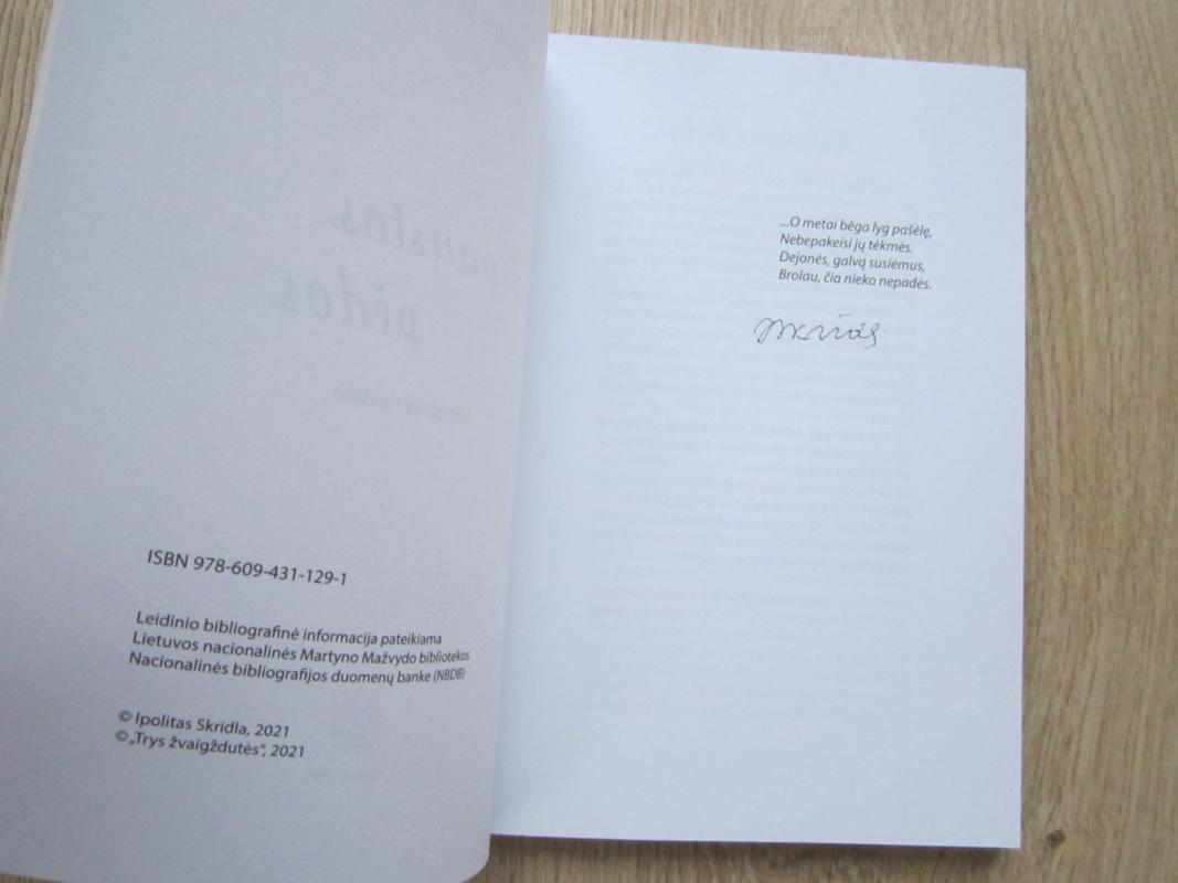 Įspaustos pėdos - Ipolitas Skridla, knyga 4