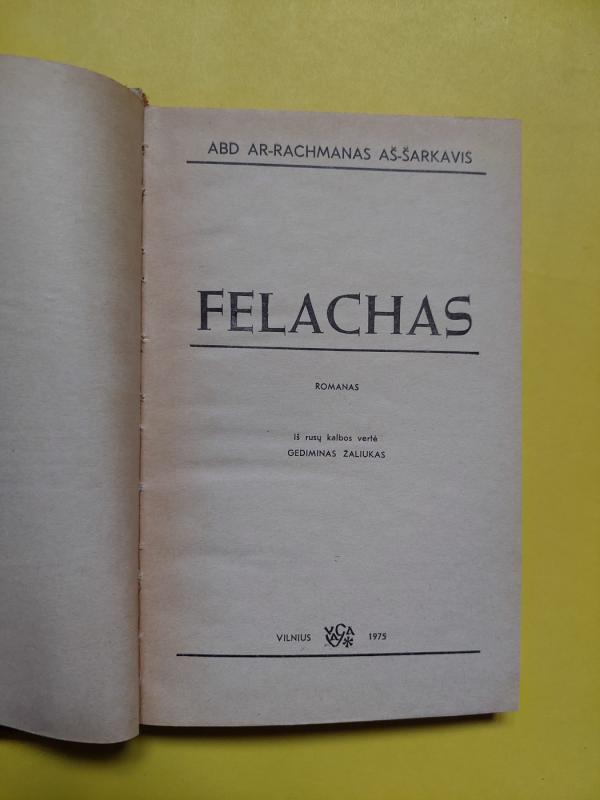 Felachas - Aš-Šarkavis Abd Ar-Rachmanas, knyga 3