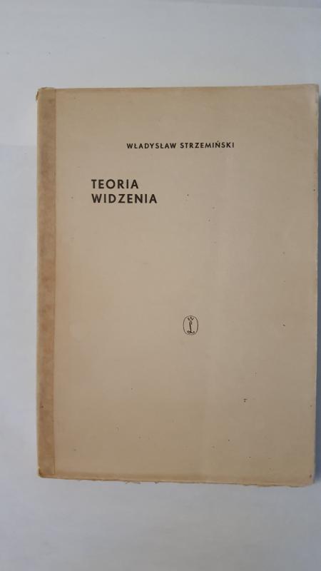 Teoria Widzenia - Wladyslaw Strzeminski, knyga 2