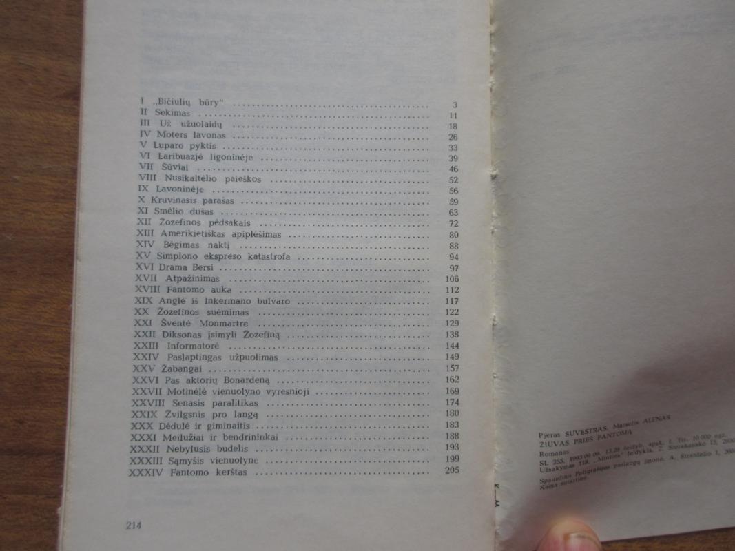 Žiuvas prieš Fantomą - P. Suvestras, M.  Alenas, knyga 3