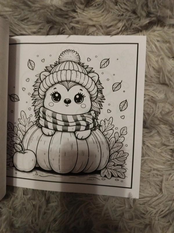 Cute Animals in Autumn - Visual Harmony, knyga 5