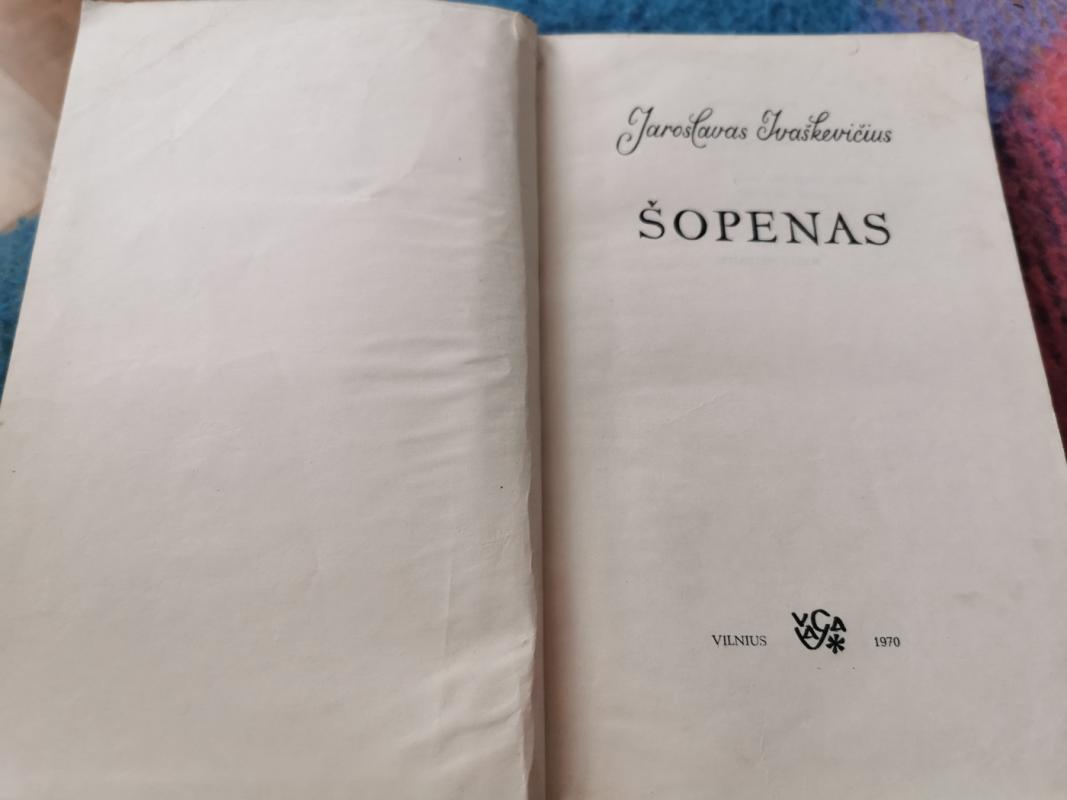 Šopenas - Jaroslavas Ivaškevičius, knyga 2