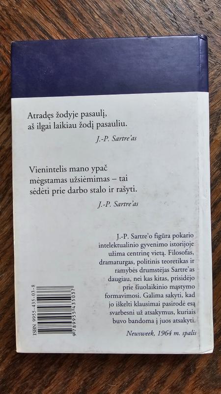 Žodžiai - Jean-Paul Sartre, knyga 3