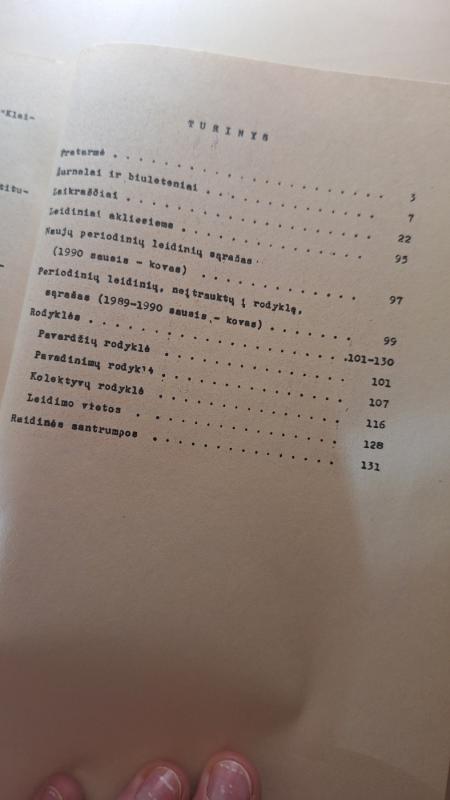 Lietuvos periodika 1989 - G. Bernackienė, knyga 3