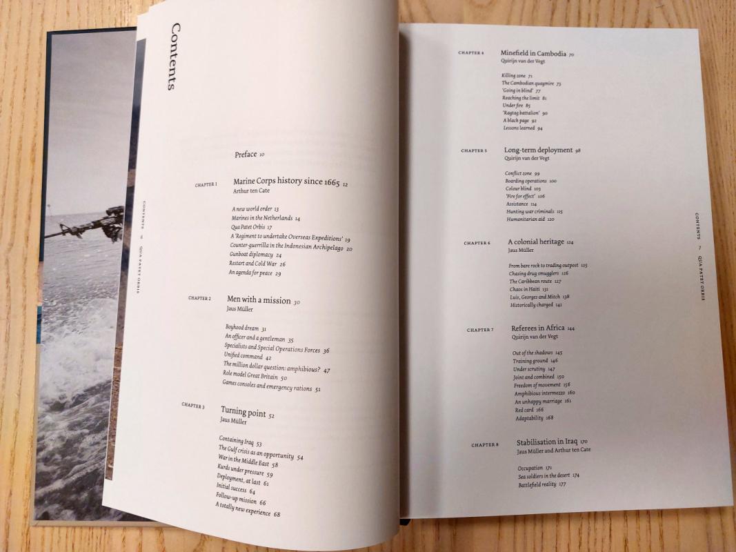 Qua patet orbis The Netherlands Marine Corps in an age of conflict - Arthur ten Cate, Sven Maaskant, Jaus Muller and Quirijn van der Vegt, knyga 6