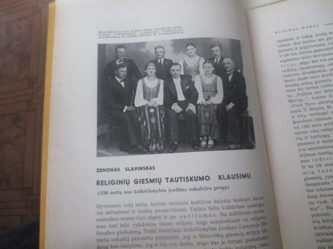 Muzikos barai, 1938 m., Nr. 5 - Autorių Kolektyvas, knyga 4
