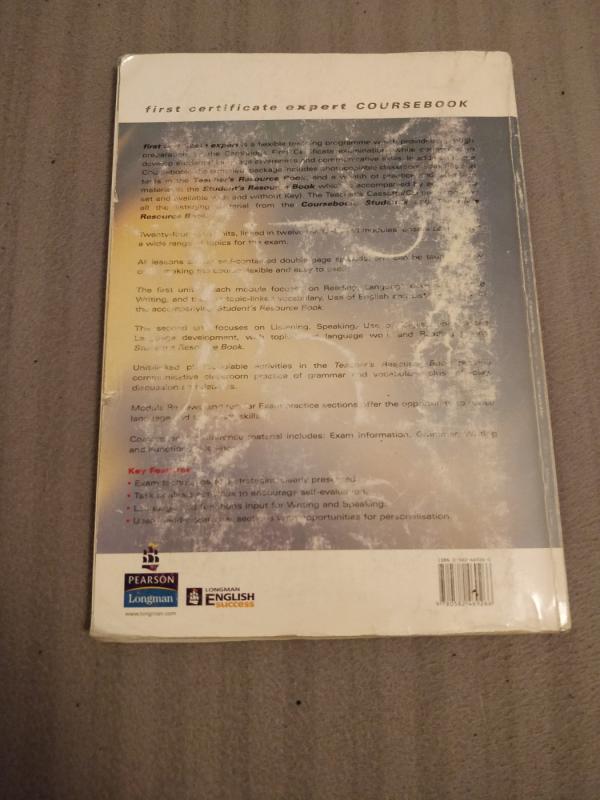 First Certificate Expert. Coursebook - Jan Bell, knyga 3