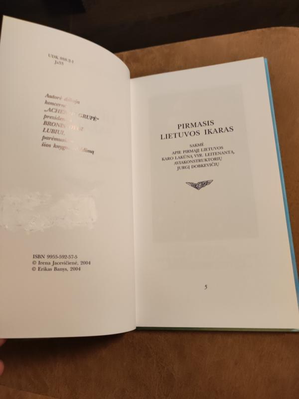 Lietuvos sakalai - Irena Jacevičienė, knyga 3