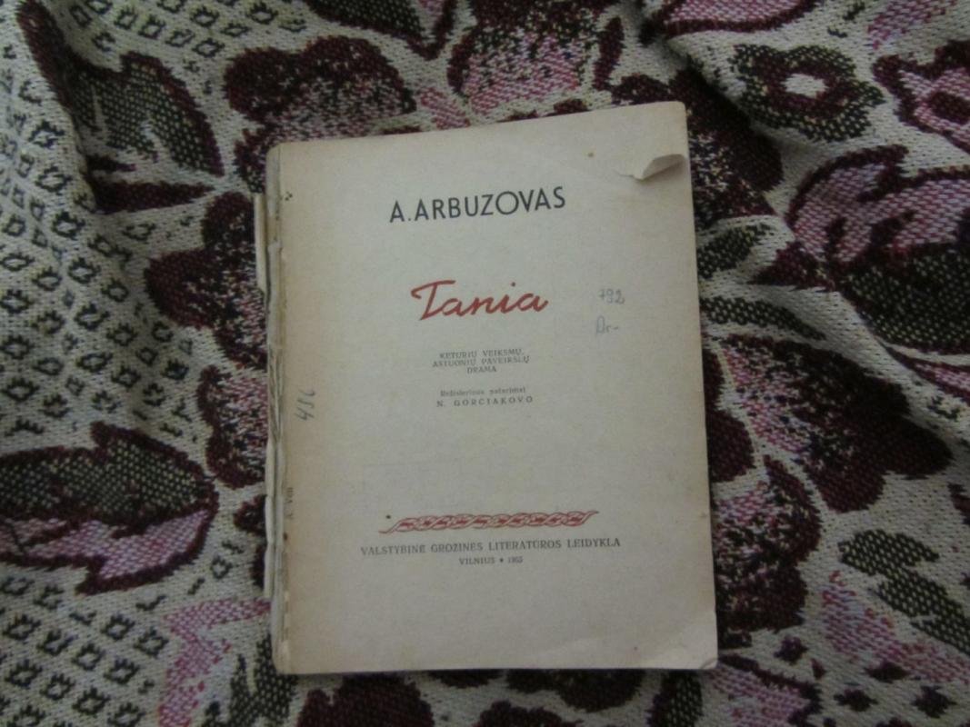 Tania - Aleksejus Arbuzovas, knyga 3