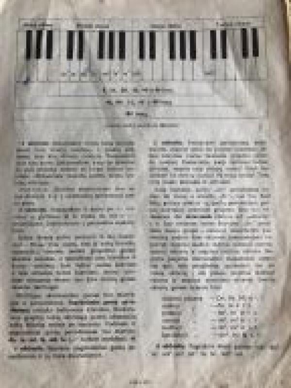 Akordeono pradžiamokslis - V. Burinskas, knyga 6