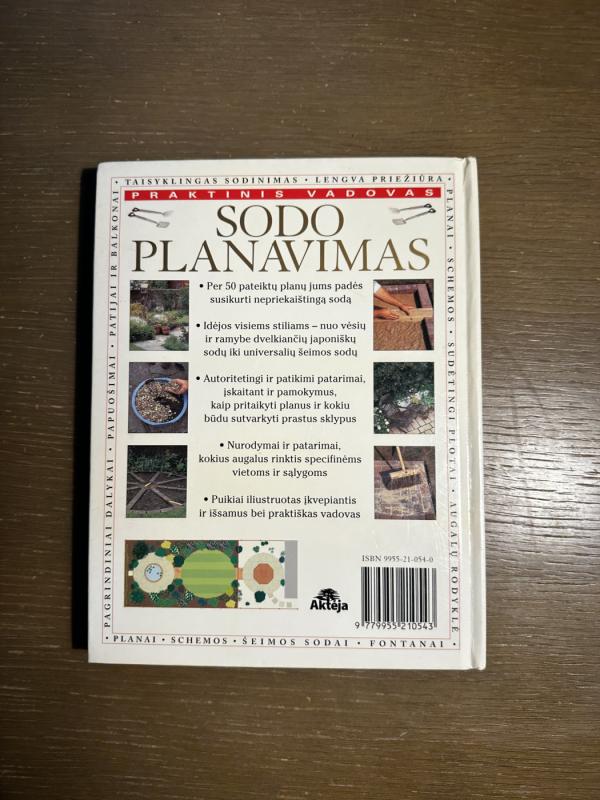 Sodo planavimas. Praktinis vadovas - Peter McHoy, knyga 4