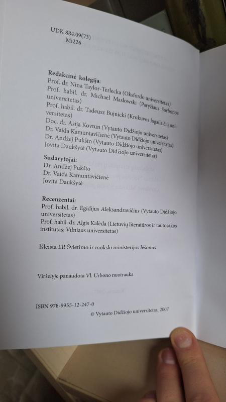 Iš XXI amžiaus perspektyvos: Czeslawas Miloszas - Autorių Kolektyvas, knyga 3