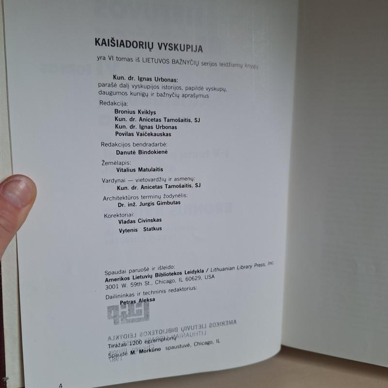 Lietuvos bažnyčios. VI tomas. Kaišiadorių vyskupija - Autorių Kolektyvas, knyga 5