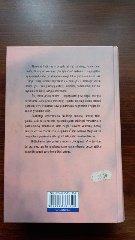 Perėjūnai - Harold Robbins, knyga 3