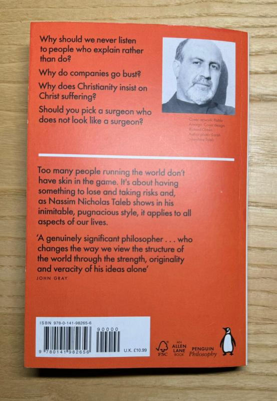 Skin in the game - Nassim Nicholas Taleb, knyga 3