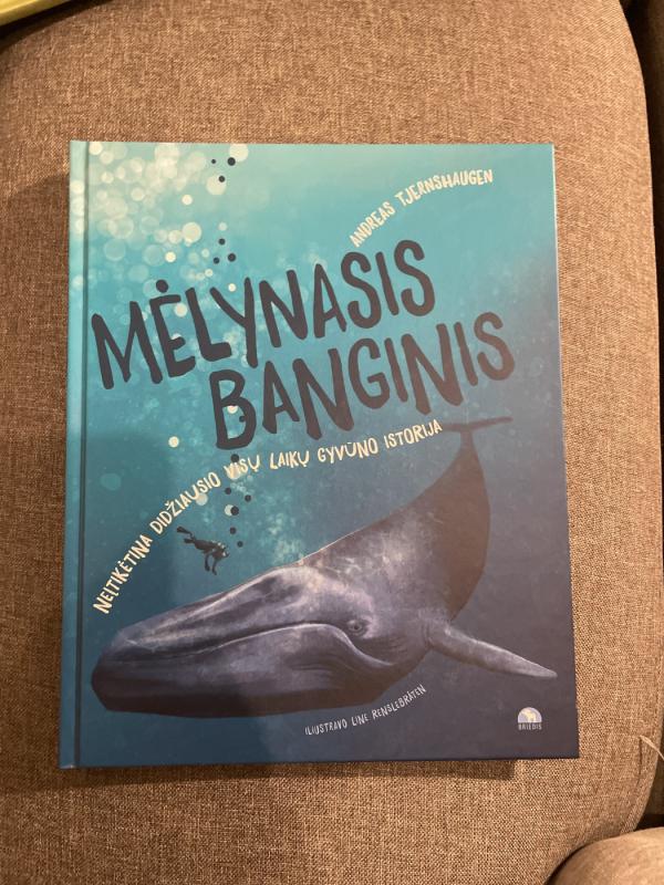 Mėlynasis banginis - Andreas Tjernshaugen, knyga