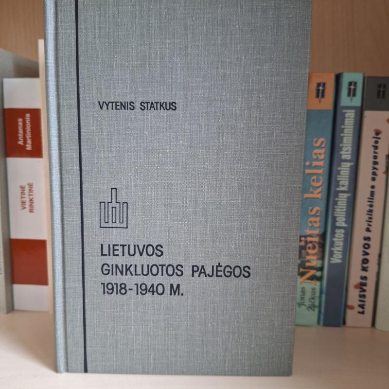 Lietuvos ginkluotos pajėgos 1918-1940 m. - Vytenis Statkus, knyga 2