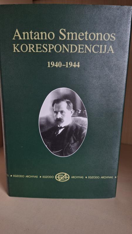 Antano Smetonos korespondencija - Daiva Dapkutė, knyga 2