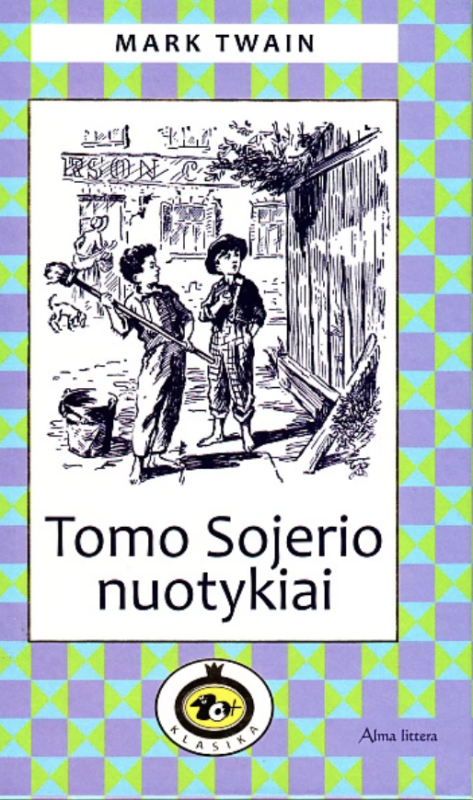 Tomo Sojerio nuotykiai - Mark Twain, knyga