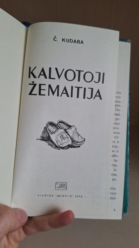 Kalvotoji Žemaitija - Česlovas Kudaba, knyga 3