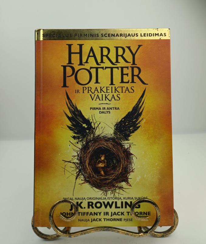 Haris Poteris ir Prakeiktas vaikas. Pirma ir antra dalys. SCENARIJUS - J. K. Rowling, knyga 2