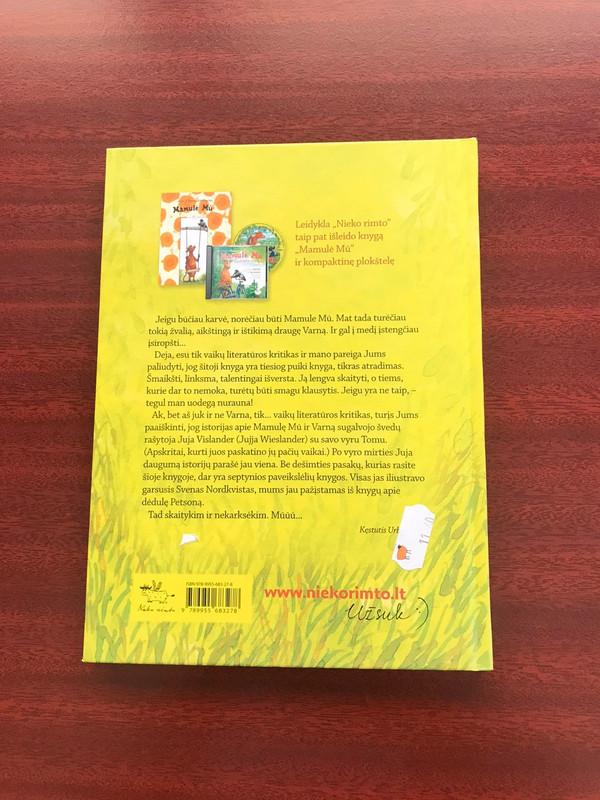 Mamulė Mū laipioja po medžius - Jujja Wieslander, knyga 3