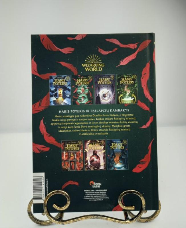 Haris Poteris ir paslapčių kambarys. - Rowling J. K., knyga 3