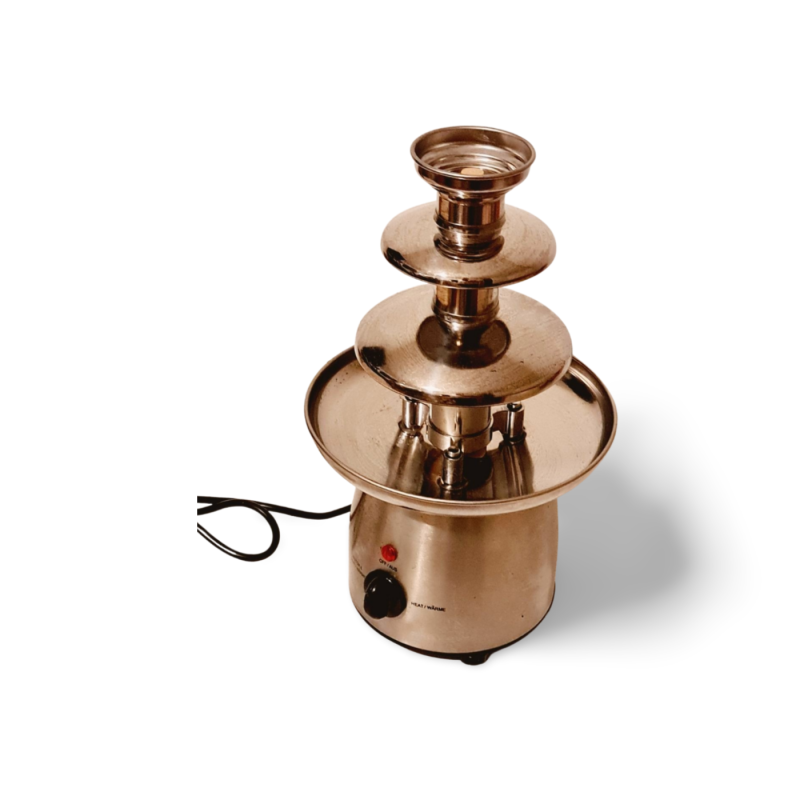 Šokolado fontanas trijų lygių nerūdijančio plieno su šildymo funkcija - , namai ir interjeras 4