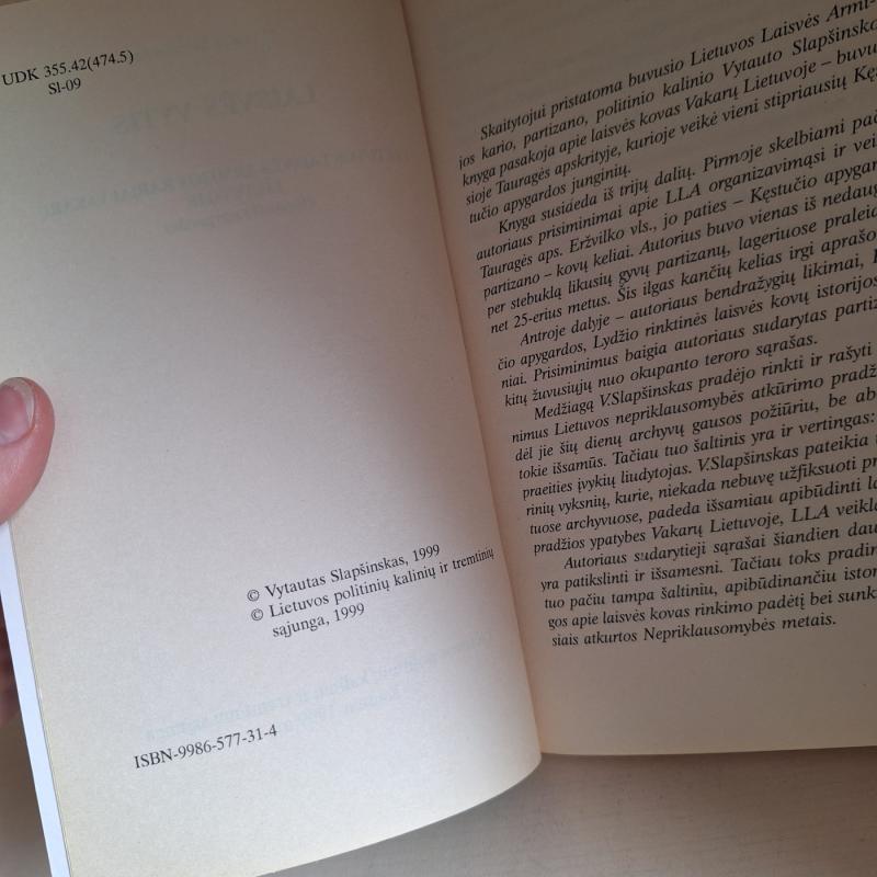 Laisvės Vytis - Vytautas Slapšinskas, knyga 5