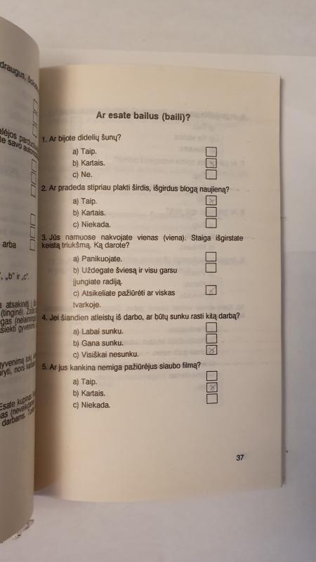 Pažink save: psichologiniai testai - Liudas Stankevičius, knyga 3