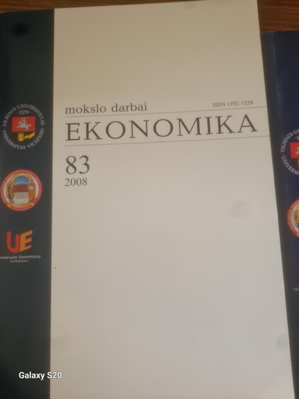 Ekonomika Mokslo darbai - Autoriu koletyvas, knyga 4