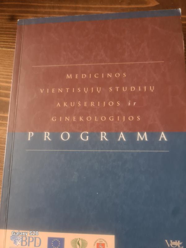 Medicinos vientisųjų studijų akušerijos ir ginekologijos programa - Autoriu koletyvas, knyga 2