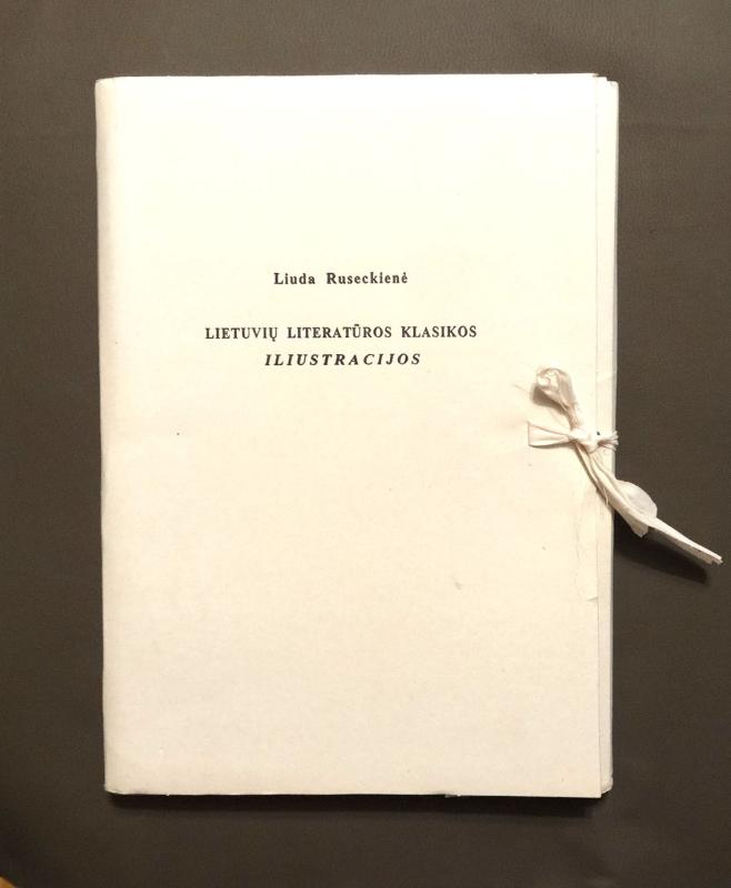 Lietuvių literatūros klasikos iliustracijos - Liuda Ruseckienė, knyga 2