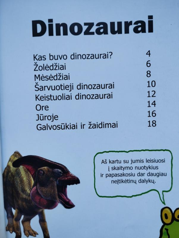 Dinozaurai - Linda Bucklin, knyga 3