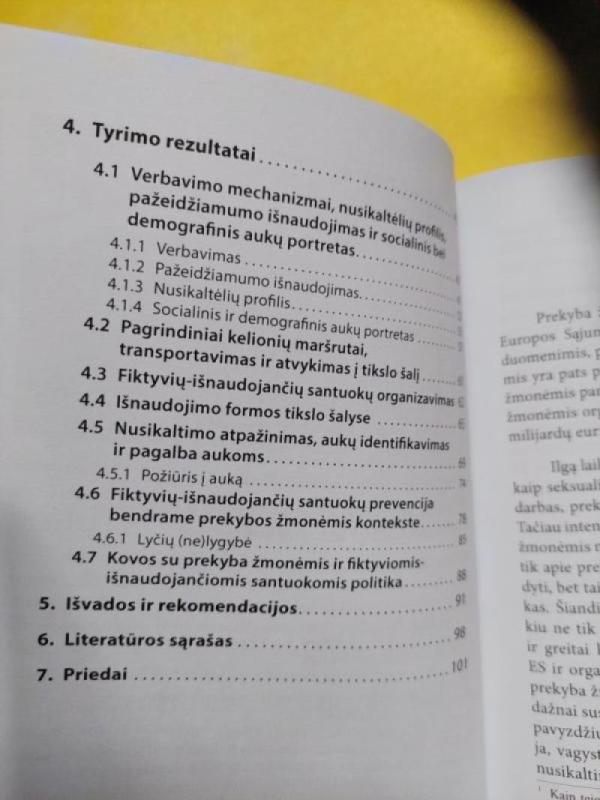 Fiktyvios išnaudojančios santuokos ir prekybos žmonėmis situacija Lietuvoje - Žibas Karolis, knyga 5