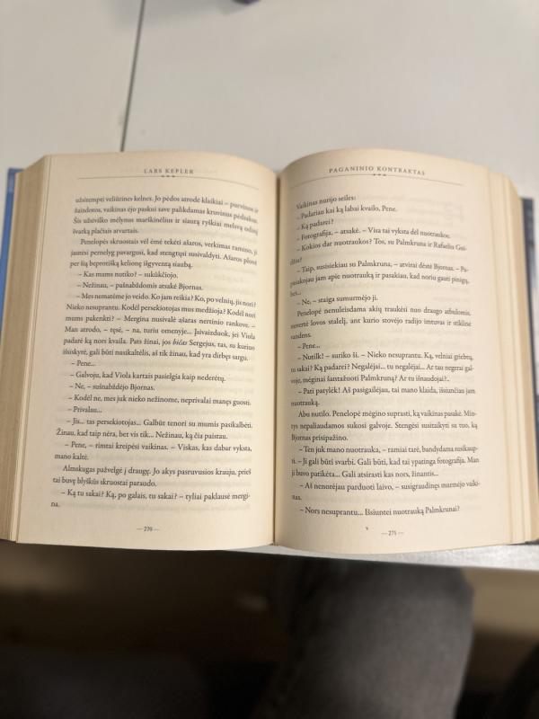 Paganinio kontraktas - Kepler Lars, knyga 3