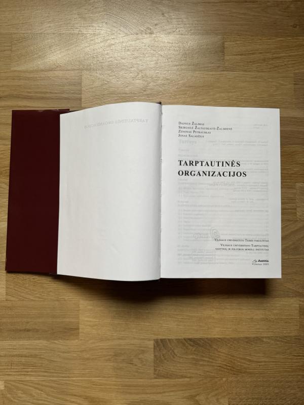 Tarptautinės organizacijos - Dainius Žalimas, knyga 4