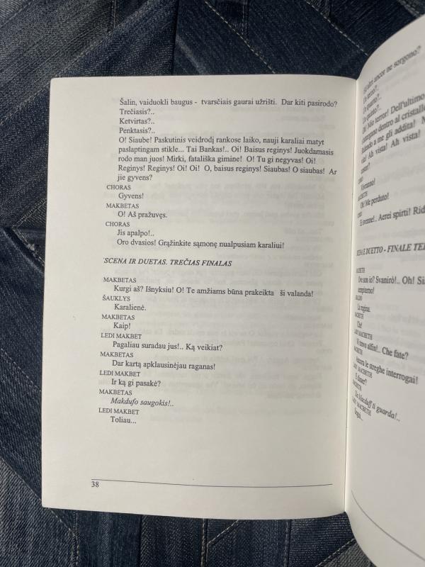 Makbetas. Programa - Viljamas Šekspyras, knyga 6