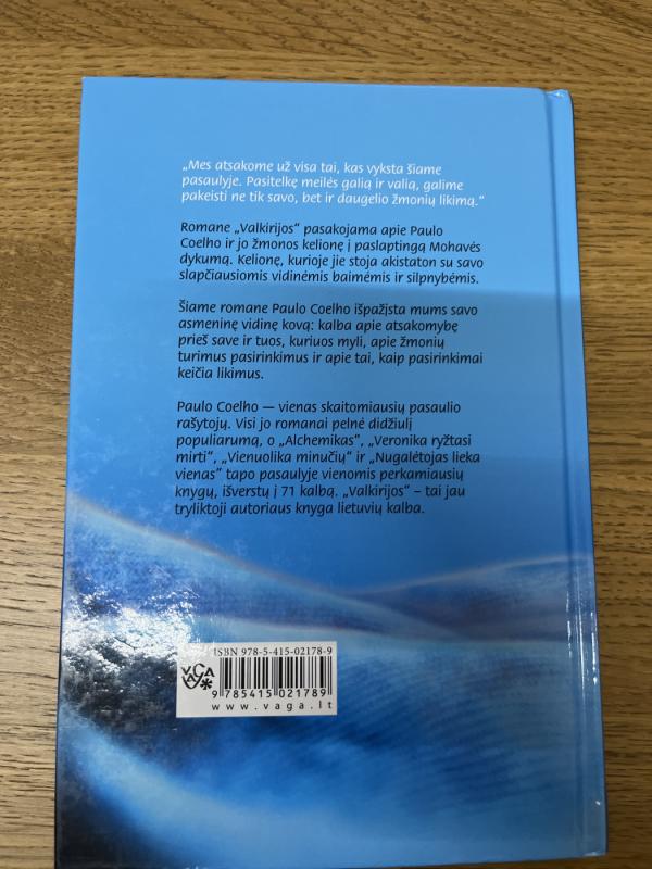 Valkirijos - Paulo Coelho, knyga 3