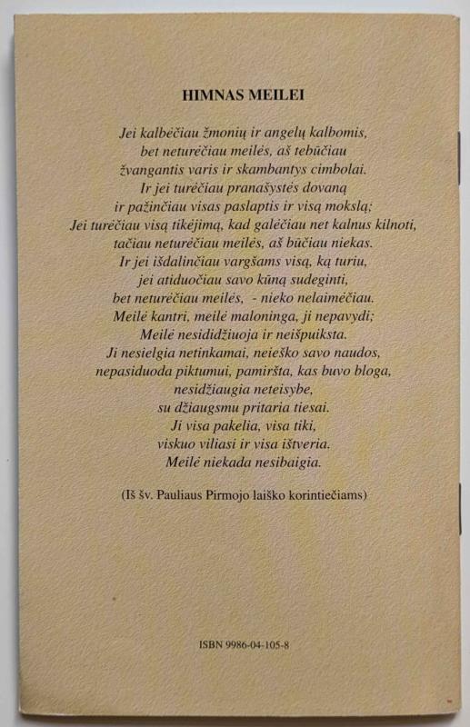 Šeimos maldos - J. Tunaitis, knyga 5