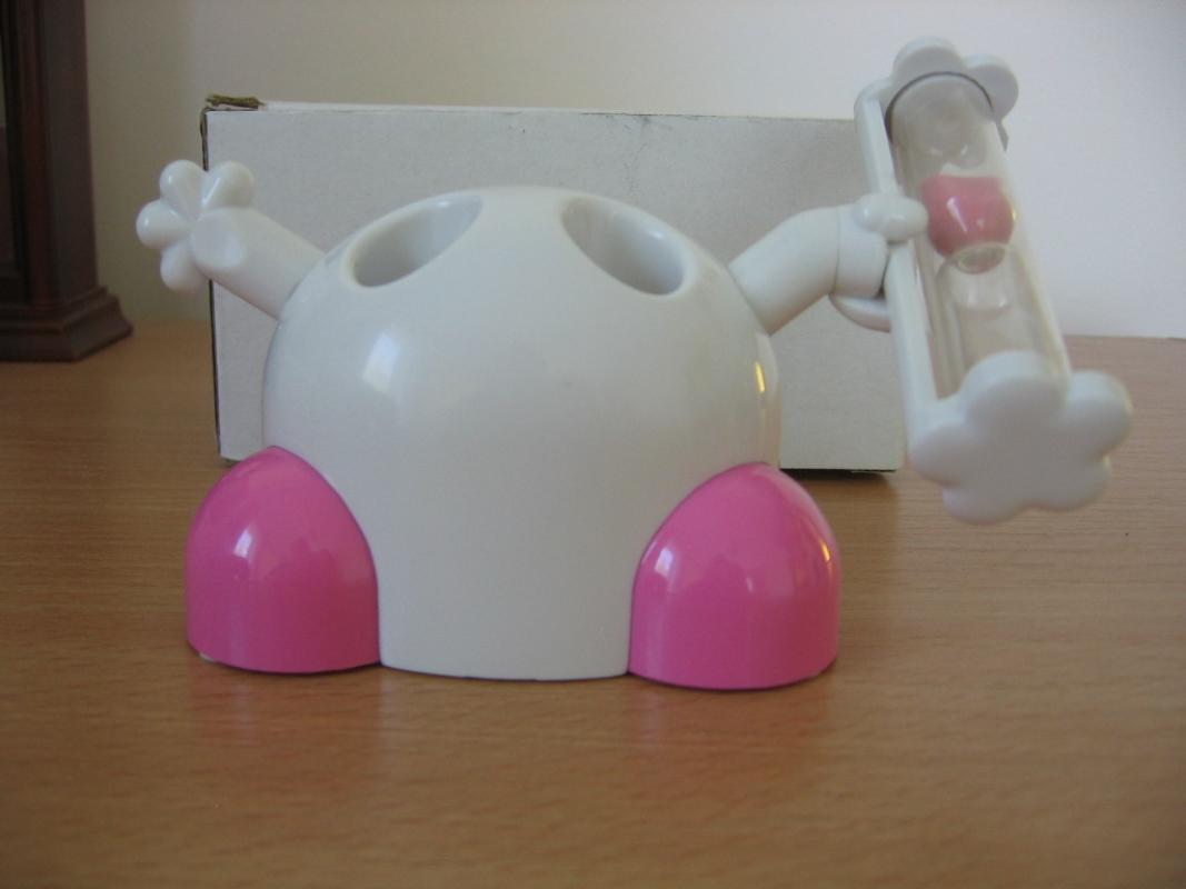 Šepetėlių stovas su laikrodžiu - , namai ir interjeras 3