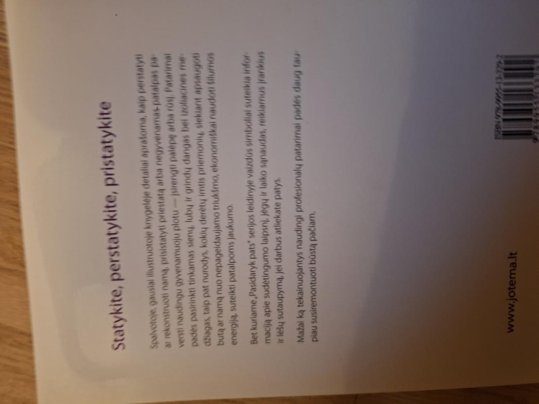 Statykite, perstatykite, pristatykite - Erich H. Heimann, knyga 4