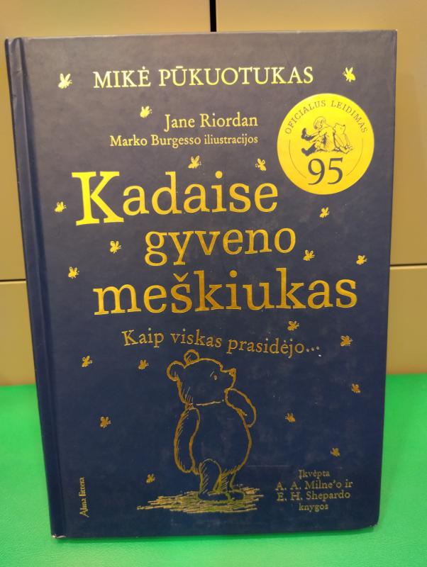 Kadaise gyveno meškiukas - Jane Riordan, knyga 2