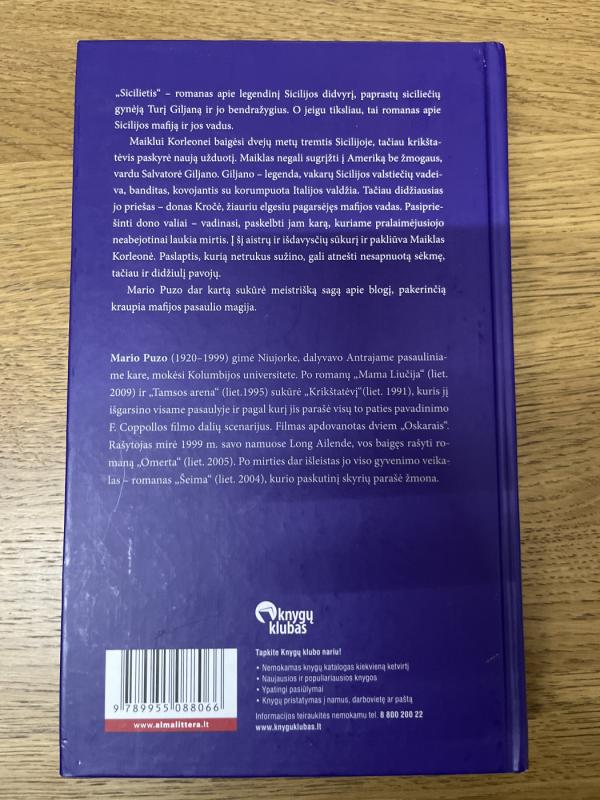 Sicilietis - Mario Puzo, knyga 3