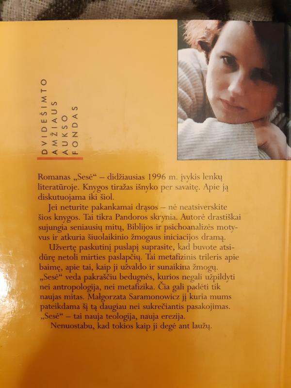 Sesė - M. Saramonowicz, knyga 3