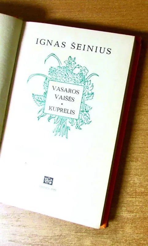 Kuprelis - Ignas Šeinius, knyga 3