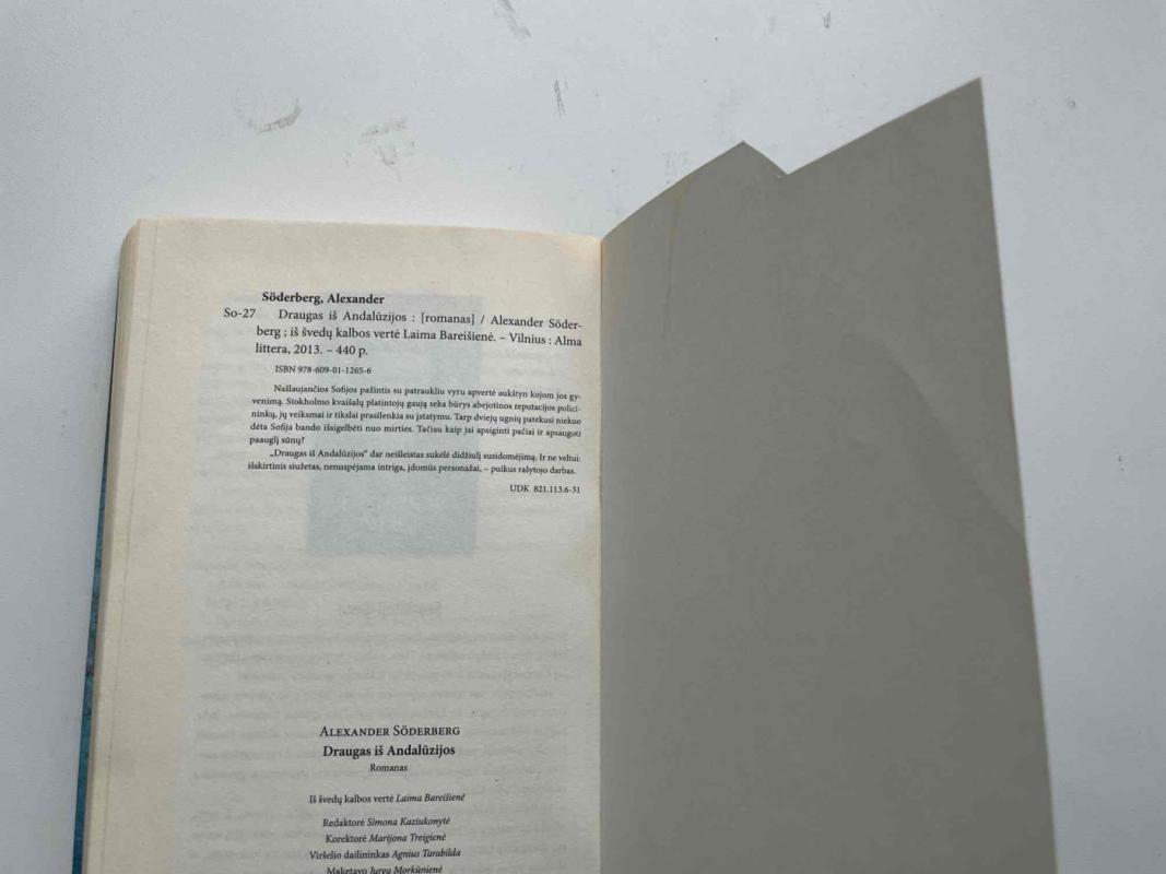 Draugas iš Andalūzijos - Alexander Soderberg, knyga 3