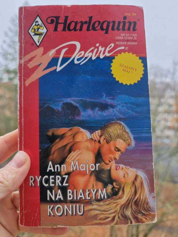 Rycerz na Bialym Koniu - Ann Major, knyga